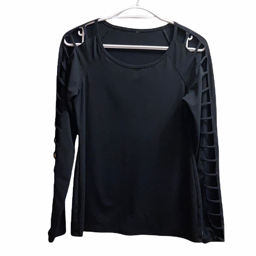 Fabletics arm cutout detail long sleeve